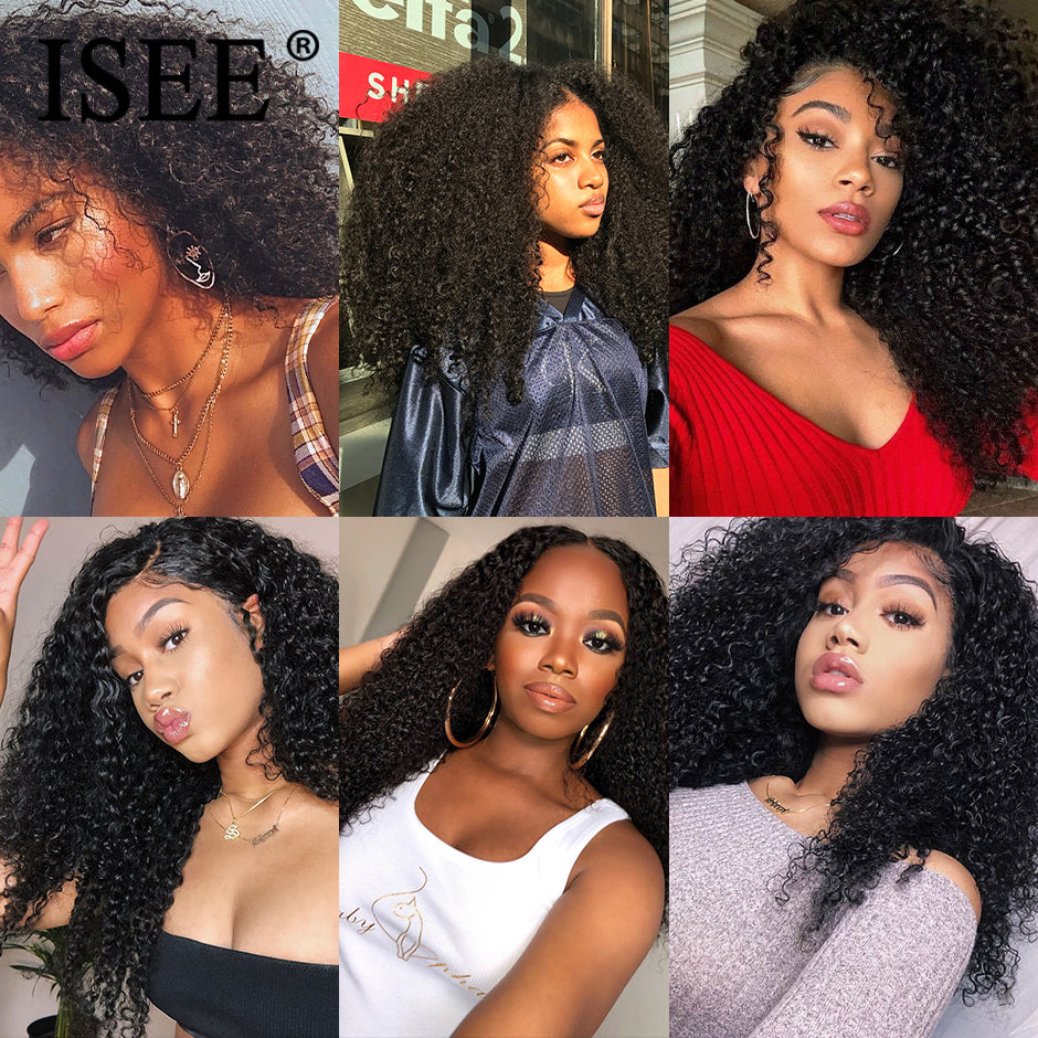 Hair Mongolian Kinky Curly Extensions – 100% Human Hair