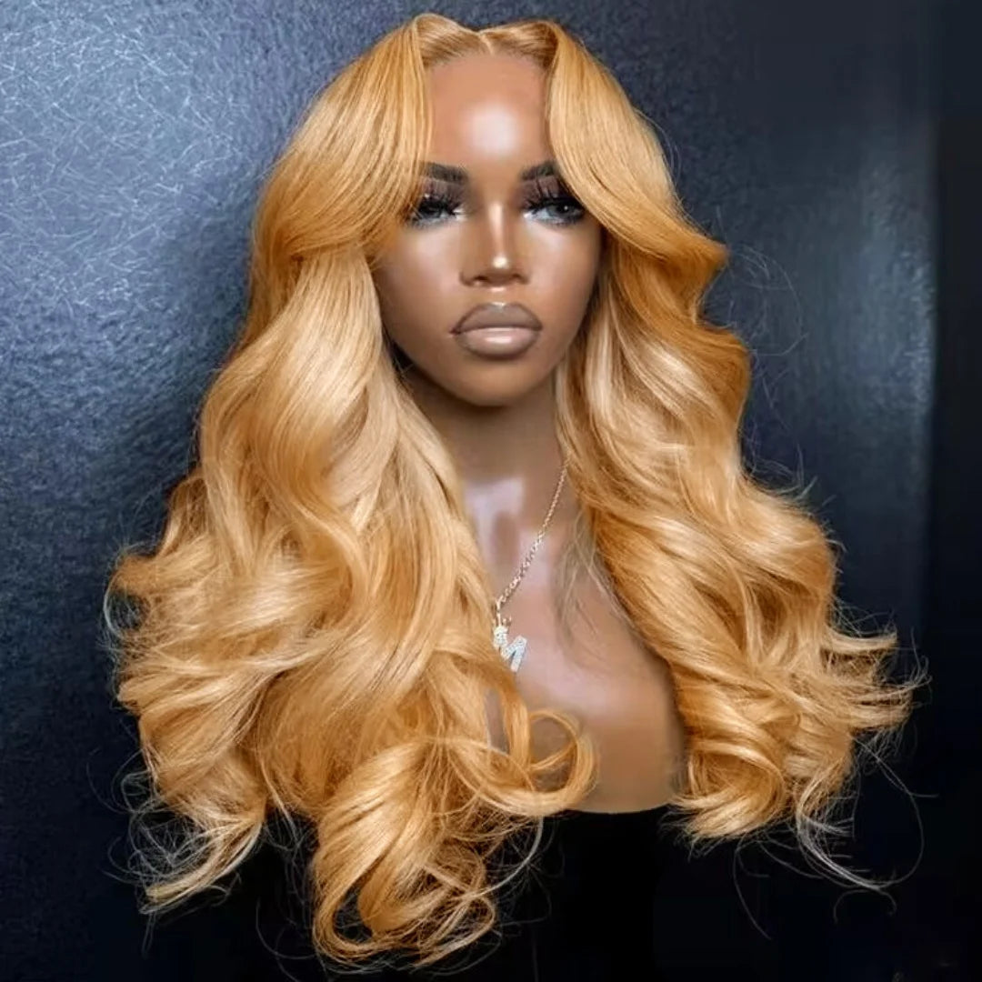 Dirty Blonde Temptress lace front wig in 30 inches