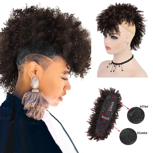 Bold Style Afro Ponytail – Hair Piece by GlamourLocks