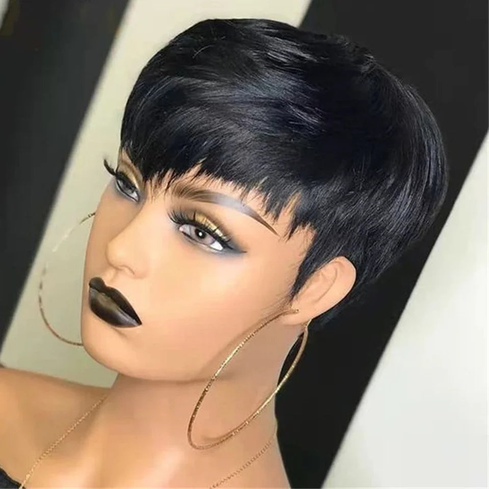 Chic pixie cut bob wig for a stylish look