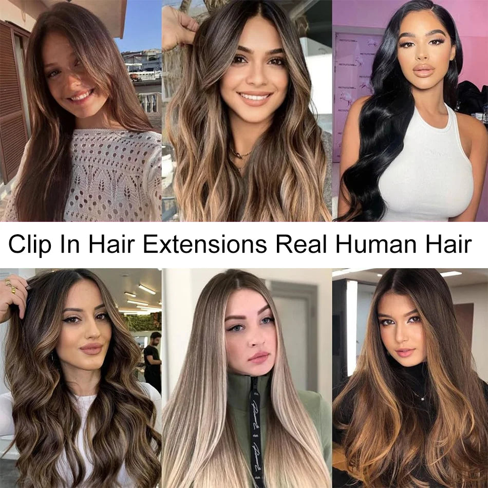 Secure and natural-looking clip-in extensions by GlamourLocks