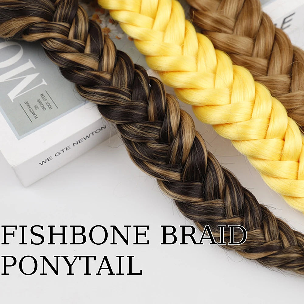 Fallyn's Fishy Ponytail Extension available in multiple colors