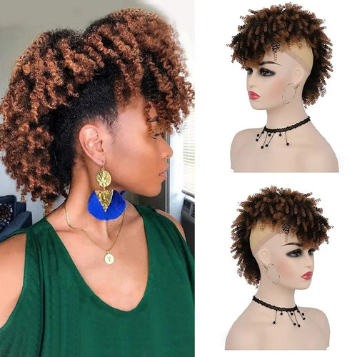 Bold Style Afro Ponytail – Hair Piece by GlamourLocks