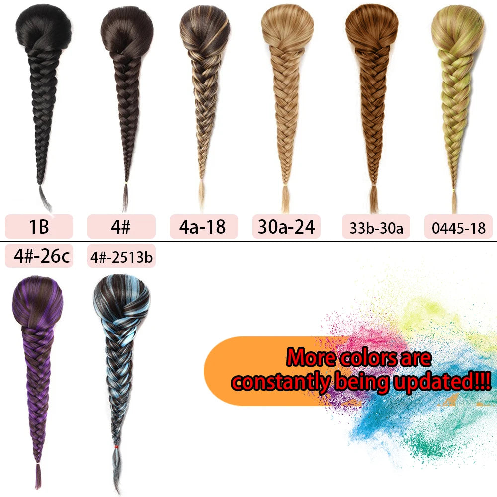 Fallyn's Fishy Ponytail Extension available in multiple colors